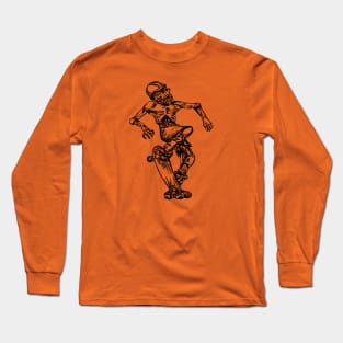 SEEMBO Zombie Skater Skateboarding Skateboard Skateboarder Long Sleeve T-Shirt